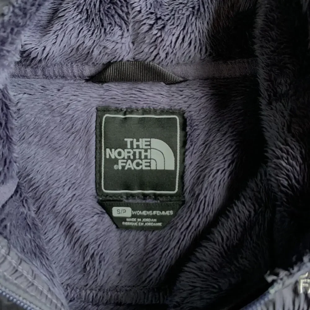 The North Face Oso Purple Hooded Zip Up Small - Picture 4 of 5